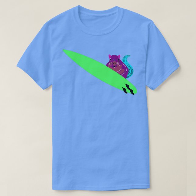 Camiseta Naughty Squirrel 692 Surfing (Diseño del anverso)