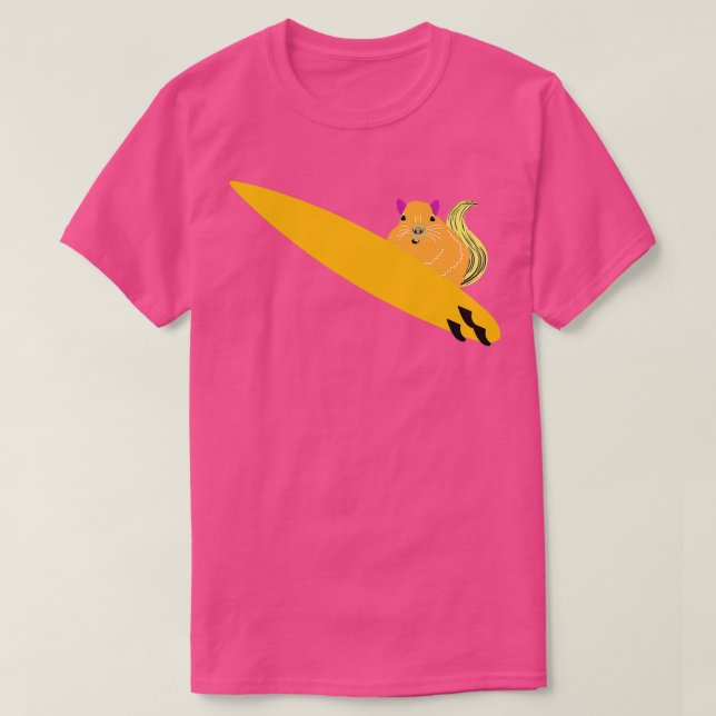 Camiseta Naughty Squirrel 782 Surfing (Diseño del anverso)