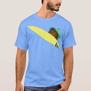 Camiseta Naughty Squirrel 786 Surfing