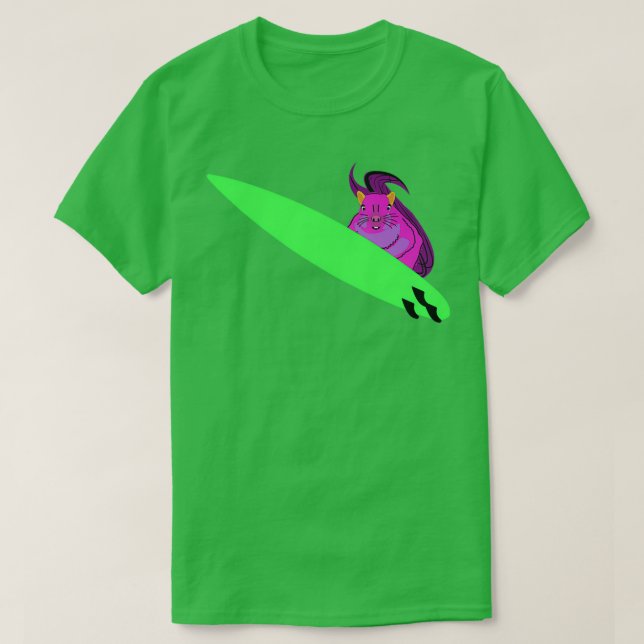 Camiseta Naughty Squirrel 85 Surfing (Diseño del anverso)