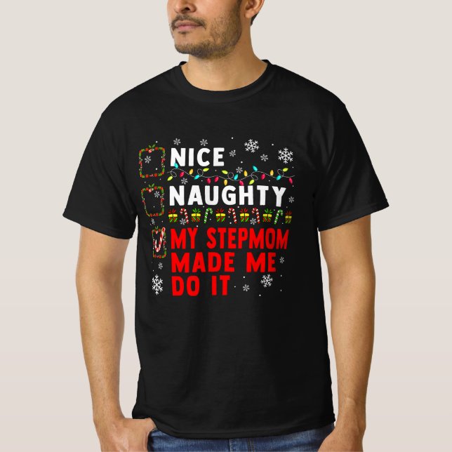 Camiseta Naughty Stepmama Do It Navidades (Anverso)