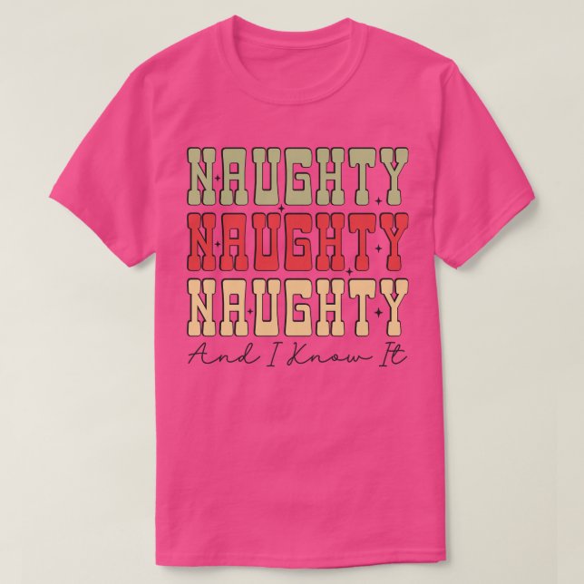 Camiseta Naughy lo sé 1 (Diseño del anverso)