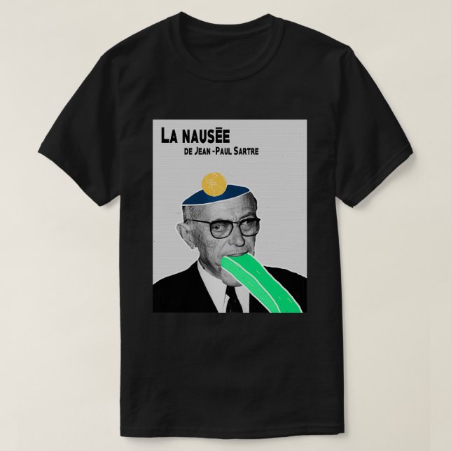 Camiseta Nausea (Diseño del anverso)