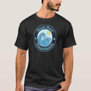 Camiseta Nauset Beach Mamáes Massachusetts Souvenir Nautica