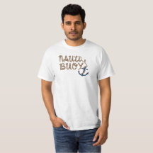 Camiseta náutica del canotaje de la boya de Nauti