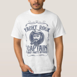 Camiseta náutica del capitán de Yacht Rock para ho