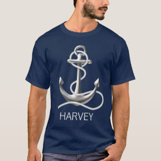 Camiseta náutica del presentador del hombre person