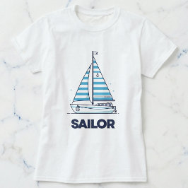 Camiseta Náutica para Niñas Cabana Sail