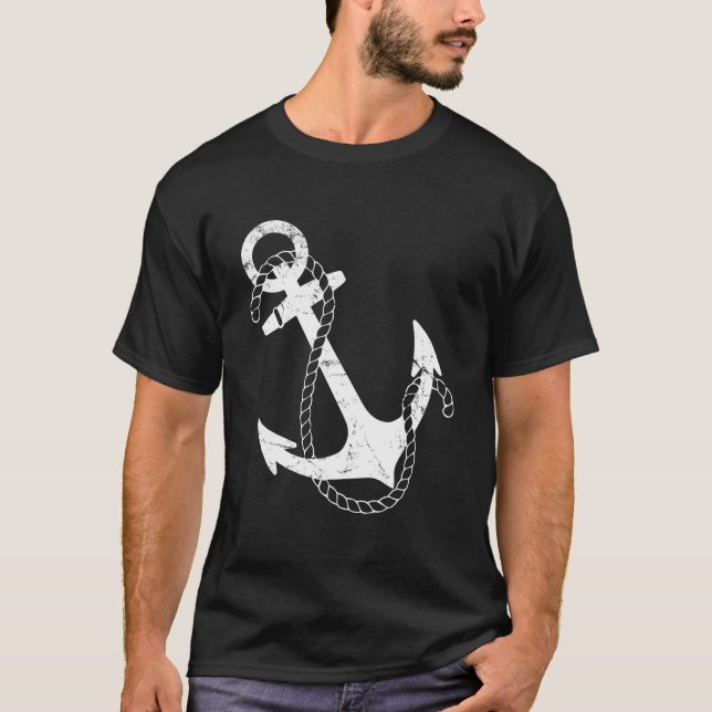 Camiseta Nautical Anchor (Anverso)