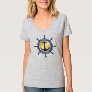 Camiseta Nautical Blue Anchor club náutico puerto deportivo