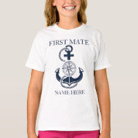Nautical First Mate Bot Name Blue Anchor