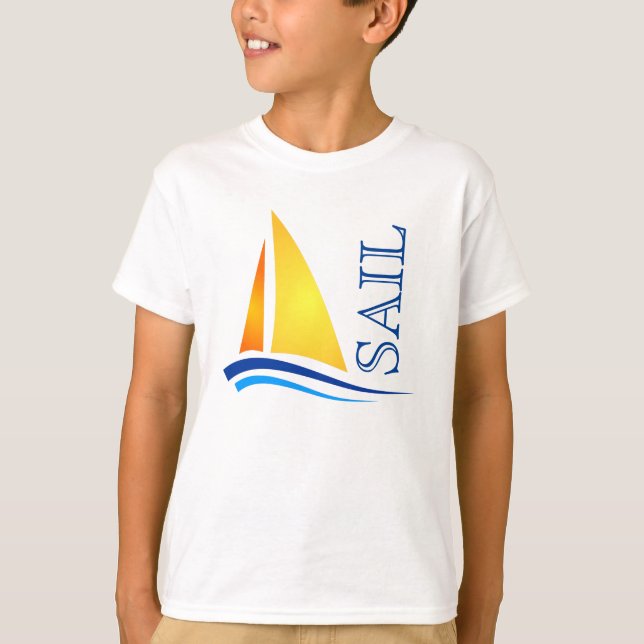 Camiseta Nautical Sail Modern (Anverso)