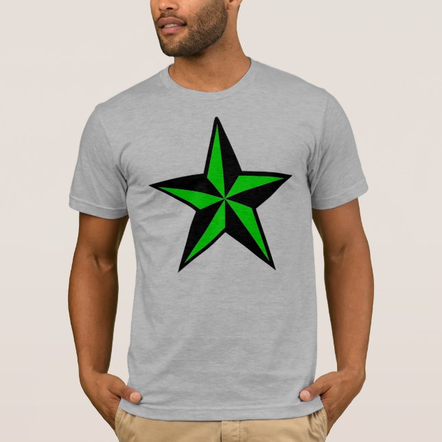 Camiseta Náutico verde (Anverso)