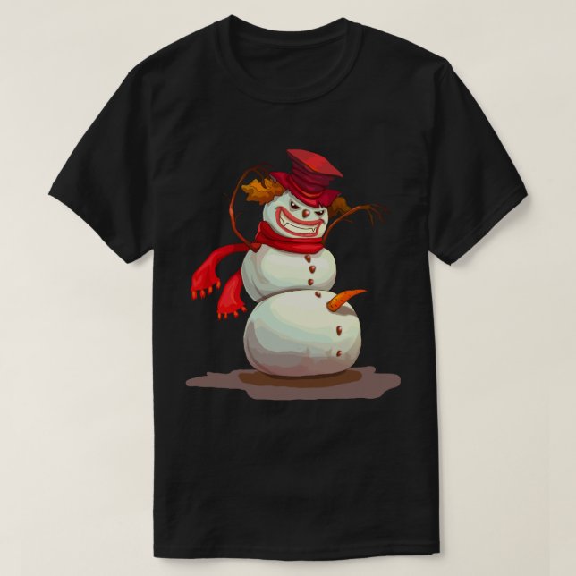 Camiseta Nauty_Snow (Diseño del anverso)