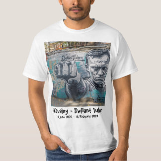 Camiseta Navalny - Valor desafiante