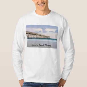Camiseta Navarre Beach Fishing Pier Long Sleeve Shirt