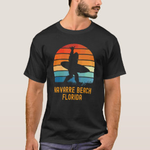 Camiseta Navarre Beach Florida Sasquatch Souvenir