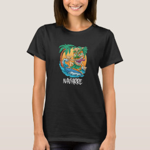 Camiseta Navarre Beach Florida Surfing Tiki Beach Vacacione