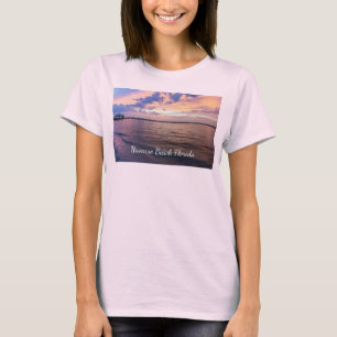 Camiseta Navarre Beach Magic Hour Purple Sunset T-Shirt