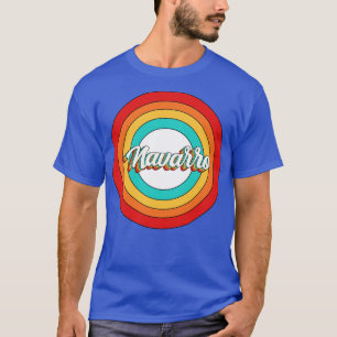 Camiseta Navarro Nombre Shirt Vintage Navarro Circle