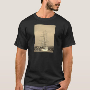 Camiseta Nave alta que incorpora la sepia de Mahon