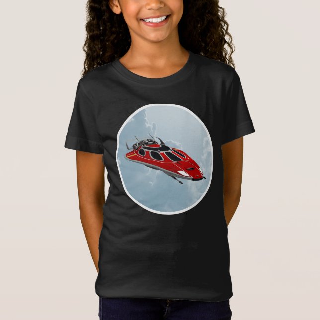 Camiseta Nave espacial (Anverso)