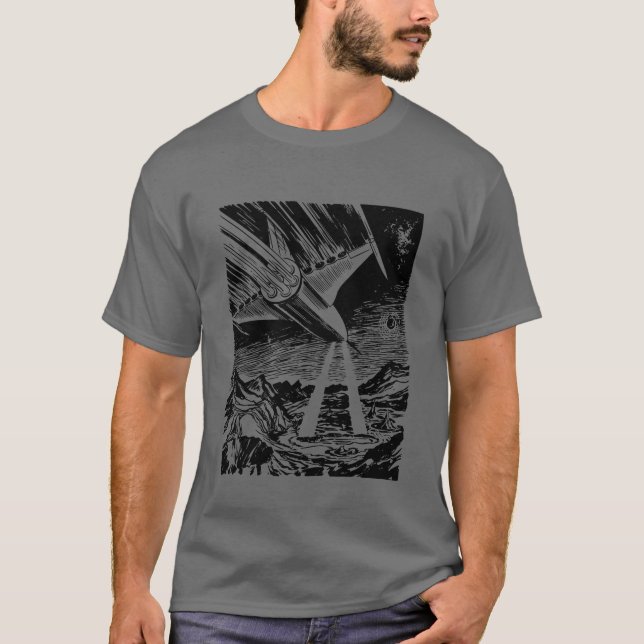Camiseta Nave espacial (Anverso)