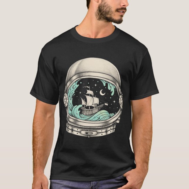 Camiseta Nave espacial (Anverso)
