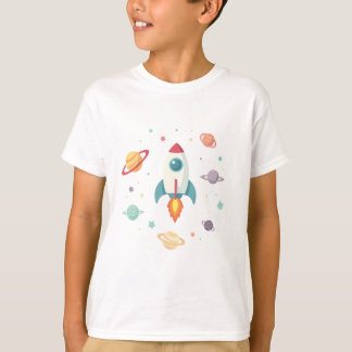 Camiseta nave espacial