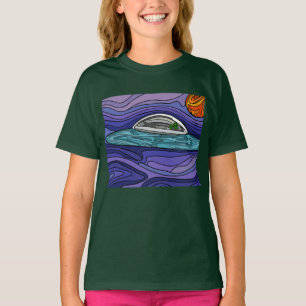 Camiseta Nave espacial alienígena UFO paranormal UAP