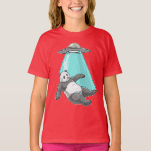 Camiseta Nave espacial de panda