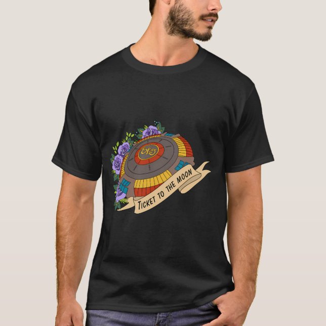 Camiseta nave espacial ELO (Anverso)
