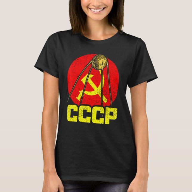 Camiseta Nave espacial Sputnik Satellite Sp (Anverso)