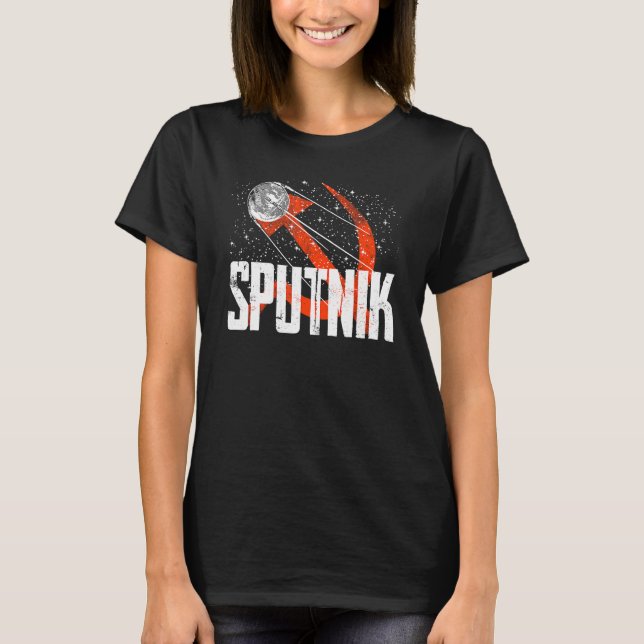 Camiseta Nave espacial Sputnik Satellite Sp (Anverso)