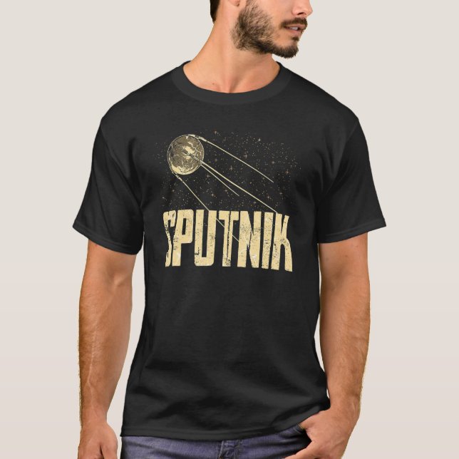 Camiseta Nave espacial Sputnik Satellite Sp (Anverso)