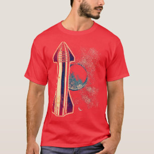 Camiseta Nave espacial Starship SpaceX Rocket
