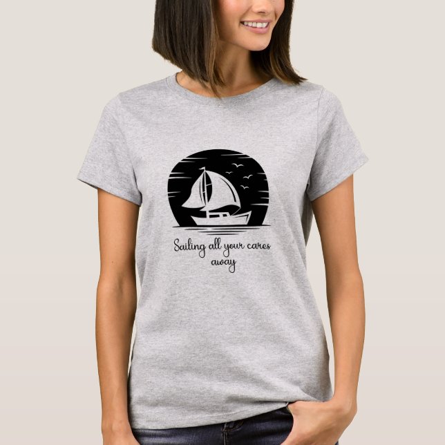 Camiseta Nave náutica Inspiradora T (Anverso)
