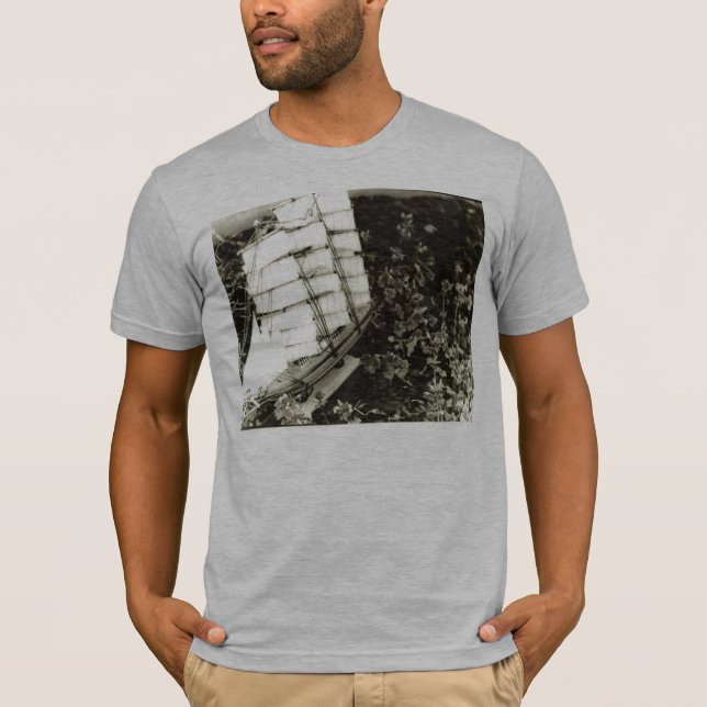 Camiseta Navegación a través de las malas hierbas (Anverso)