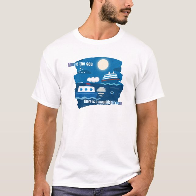 Camiseta Navegación, aire, sueño: El magnífico mundo del ma (Anverso)