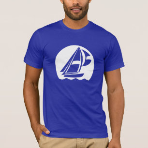 Camiseta Navegación azul