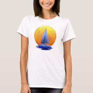 Camiseta Navegación del catamarán