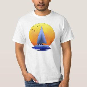 Camiseta Navegación del catamarán
