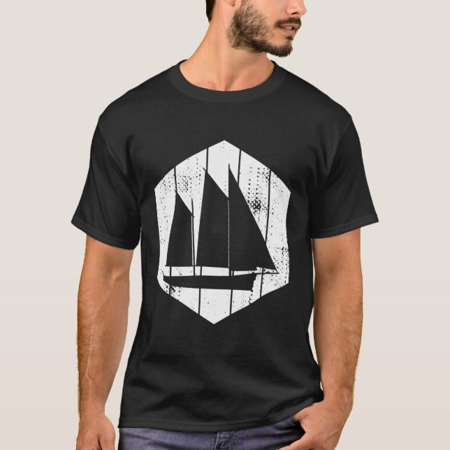Camiseta Navegación en barco (Anverso)