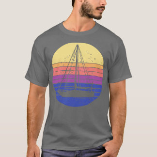Camiseta Navegación en barco de vela Retro 1