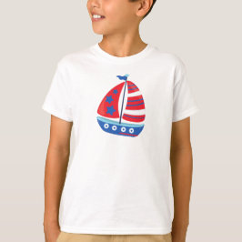 Camiseta Navegación en barco, vela, barco, vela, barco, bar