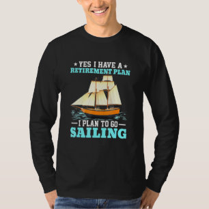 Camiseta Navegación por el Plan de Jubilación de Barcos Nav