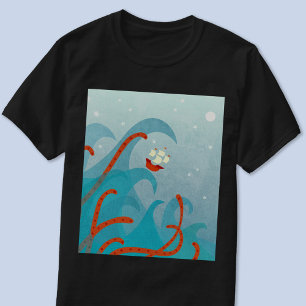 Camiseta Navegación por Monstruo del Mar