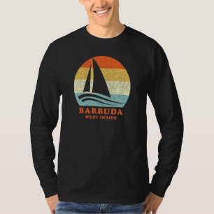 Camiseta Navegación por velero de Barbuda West Indies Vinta
