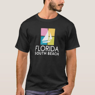 Camiseta Navegación South Beach Fl Yacht Sailboating South 