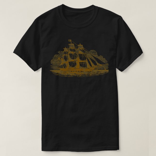 Camiseta Navegación, versión de Sepia (Diseño del anverso)